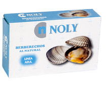 Berberechos pequeños al natural NOLY 62 g.