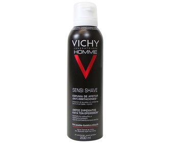 Espuma de afeitar para pieles secas VICHY HOMME 200 ml.