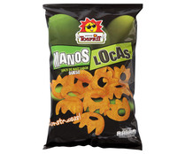 Manos locas, snack de maìz sabor queso TOSFRIT 105 g