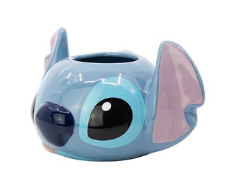 Taza de cerámica 3D Stitch en caja de regalo, 0,375 litros, STOR. Taza de cerámica 3D Stitch en caja de regalo, 0,375 litros, STOR.