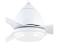 Ventilador de techo con luz Led SULION Limbo, motor DC, luz regulable, diámetro 132cm, mando a distancia.