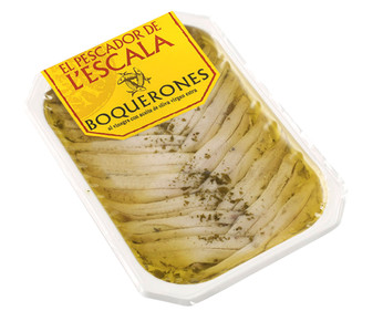 Boquerones en vinagre EL PESCADOR DE L`ESCALA 60 g. Boquerones en vinagre EL PESCADOR DE L`ESCALA 60 g.