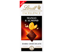 Chocolate negro con nango y almendra LINDT Excellence 100 gr.