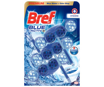 Colgador wc BREF Blue Activ 3 uds. x 50 g. Colgador wc BREF Blue Activ 3 uds. x 50 g.