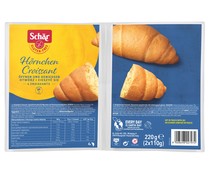 Croissant sin gluten SCHÄR 200 g.