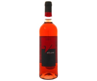 Vino rosado con denominación de origen Penedés VALL DE JUY botella de 75 cl. Vino rosado con denominación de origen Penedés VALL DE JUY botella de 75 cl.