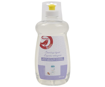 Líquido limpiador de biberones de 500ml, ALCAMO BABY. Líquido limpiador de biberones de 500ml, ALCAMO BABY.