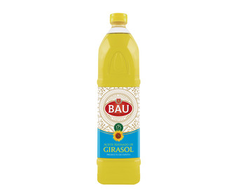 Aceite refinado de girasol BAU 1 l. Aceite refinado de girasol BAU 1 l.