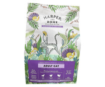 Pienso para gato adulto recetas granja HARPER&BONE 1,5 kg.