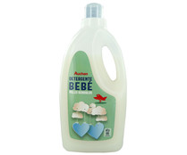 Detergente líquido para la piel sensible del bebé PRODUCTO ALCAMPO 2L 66 lav.
