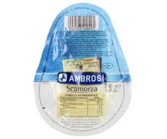 Queso scamorza 250 gramos Queso scamorza 250 gramos
