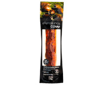 Chorizo de bellota ibérico, curado en tripa fibran COVAP Esenciaúnica 170 g.