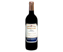 Vino tinto gran reserva con denominación de origen IMPERIAL botella de 75 cl.