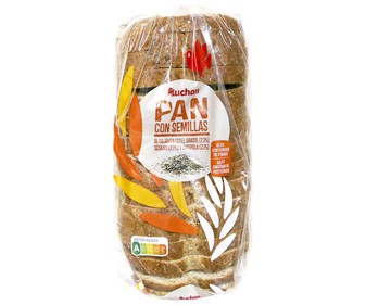 Pan de cereales con pipas PRODUCTO ALCAMPO 600 g. Pan de cereales con pipas PRODUCTO ALCAMPO 600 g.