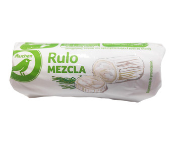 Rulo queso mezcla PRODUCTO ECONÓMICO ALCAMPO 180 g. Rulo queso mezcla PRODUCTO ECONÓMICO ALCAMPO 180 g.