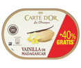 Tarrina de helado de vainilla 100% natural de Madagascar CARTE D´OR Les classiques 1.3 l.