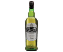 Whisky blended destilado y embotellado en Escocia WILLIAM LAWSON botella de 70 cl.