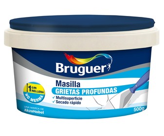 Masilla grietas profundas BRUGUER, 500grs.