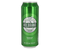 Cerveza clásica HOLBRAND lata de 50 cl.