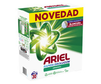 Detergente en polvo ARIEL 30 lavados.
