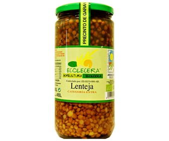 Lenteja ecológica ECOLECERA 425 g. Lenteja ecológica ECOLECERA 425 g.