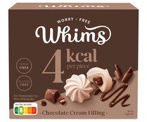 Snacks rellenos de crema de chocolate WHIMS 30 g