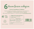 Huevos frescos ecológicos de categoria A y clase M / L ALCAMPO PRODUCCIÓN CONTROLADA ECOLÓGICO 6 uds.