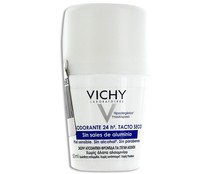 Desodorante roll on sin sales de aluminio, sin alcohol y sin parabenos VICHY 50 ml.