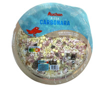 Pizza carbonara cocida en horno de piedra PRODUCTO ALCAMPO 400 g.