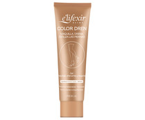 Gel de maquillaje para piernas con acción drenante y reafirmante E´LIFEXIR Color dren 150 ml.