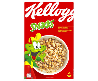 Cereales de trigo con miel SMACKS 375 g. Cereales de trigo con miel SMACKS 375 g.