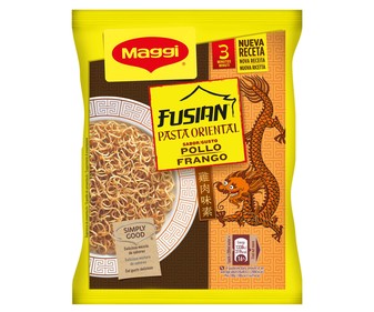 Pasta oriental de pollo MAGGI 71 g. Pasta oriental de pollo MAGGI 71 g.
