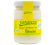 Yogur cremoso con limón y solo un 3% de materia grasa YARANZA 140 g.