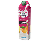 Leche con zumo de frutas multifrutas DON SIMÓN Funciona max 1 l.