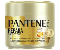 Mascarilla capilar con keratina, para pelo dañado y frágil PANTENE Repara & protege 500 ml.