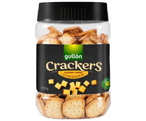 Crackers saladas sabor queso Cheddar GULLÓN 250 g.