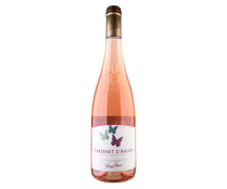 Vino rosado de Francia PIERRE CHANAU Cabernet D´anjou botella de 75 cl.