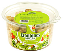 Croutones (no fritos) con sabor salsa César FRESQUIA 70 gramos