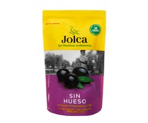 Aceituna negra manzanilla sin hueso JOLCA, 75 g.