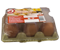 Huevos frescos de categoria A y clase XL PRODUCTO ALCAMPO 6 uds. Huevos frescos de categoria A y clase XL PRODUCTO ALCAMPO 6 uds.