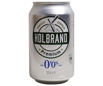 Cerveza sin alcohol HOLBRAND Lata 33 cl.