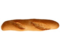 Barra de pan bajo contenido en sal, 120g.