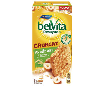 Galleta de cereales con avellanas 300 gramos Galleta de cereales con avellanas 300 gramos