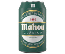 Cerveza clásica MAHOU CLÁSICA lata 33 centilitros - Alcampo