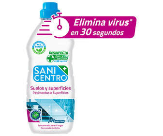 Desinfectante limpiahogar SANICENTRO 1 L. Desinfectante limpiahogar SANICENTRO 1 L.