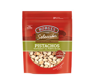 Pistachos tostados BORGES SELECCIÓN 130 g. Pistachos tostados BORGES SELECCIÓN 130 g.