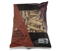 Picos de pan de cristal integral ALCAMPO GOURMET 130 g.