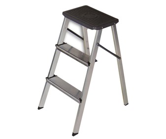 Taburete de 3 peldaños de acero Taburete de 3 peldaños de acero