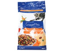Pienso para gatos a base de buey, hígado y verduras PRODUCTO ALCAMPO 4 kilos.