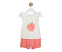 Pijama de algodón para bebé INEXTENSO, talla 92.